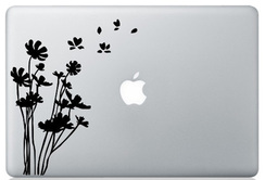Dandelion macbook sticker and decal