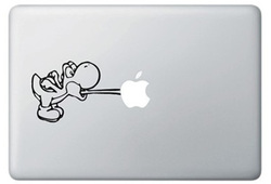 Yoshi macbook sticker and decal