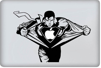 Superman Macbook Decal and sticker