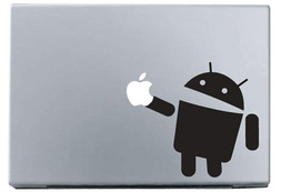 Android macbook sticker and decal