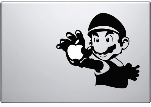 Super Mario Macbook Decal and sticker