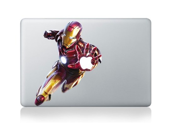 Iron Man Macbook Decal and sticker