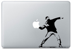 Banksy Graffitti Macbook Decal and Stickers