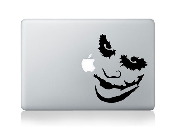 The Joker Macbook Decal and sticker