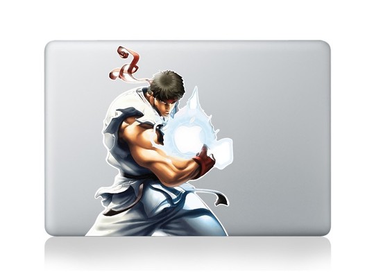 Ryu Macbook Decal and sticker