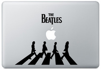 The Beatles Macbook Decal and Sticke