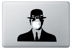 Son of man macbook sticker and decal